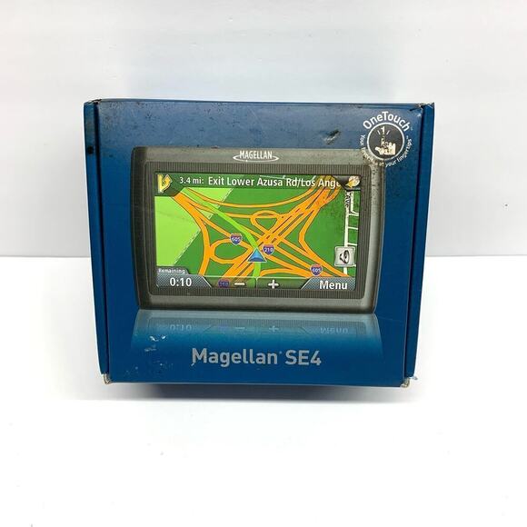 Magellan RoadMate SE4 Automotive GPS Tested Works Maps of US Hawaii Puerto Rico - Picture 1 of 13